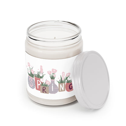 SPRING Floral Design Scented Candles, 9oz