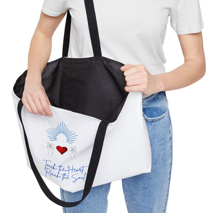 Touch the Heart Reach the Soul Weekender Tote Bag