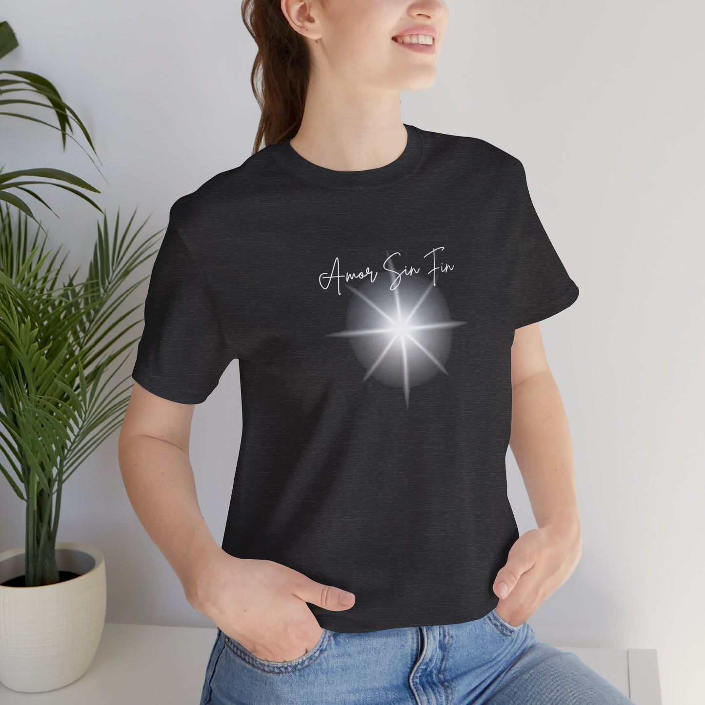 Amor sin Fin (Endless Love) Glow Star Short Sleeve Tee