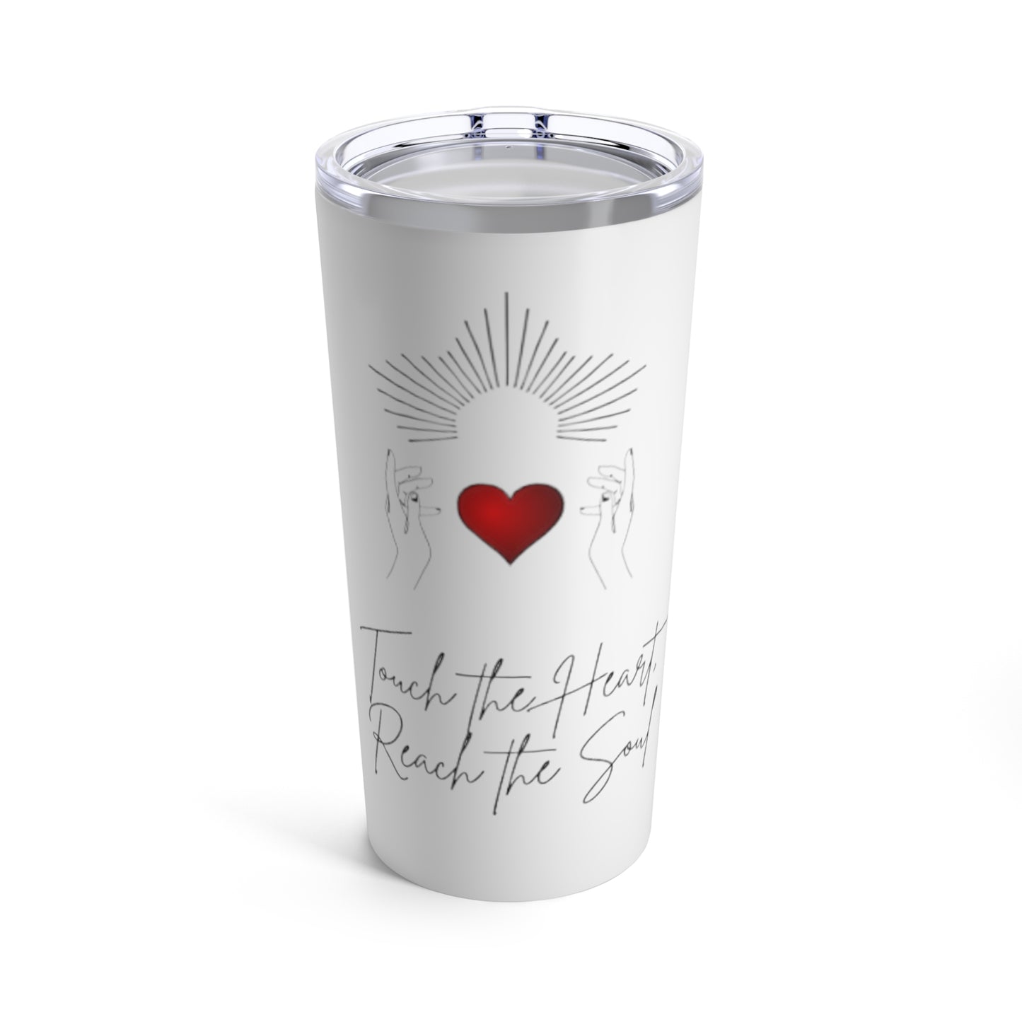 Touch the Heart Tumbler 20oz