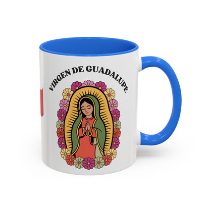 Virgen de Guadalupe Ciudad de México Mug | Colorful Ceramic Coffee Cup