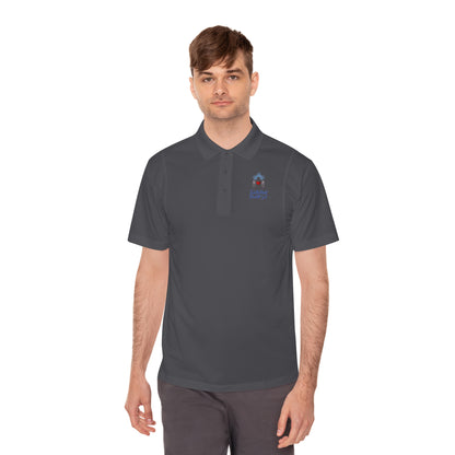 Touch the Heart Logo Men's Sport Polo Shirt