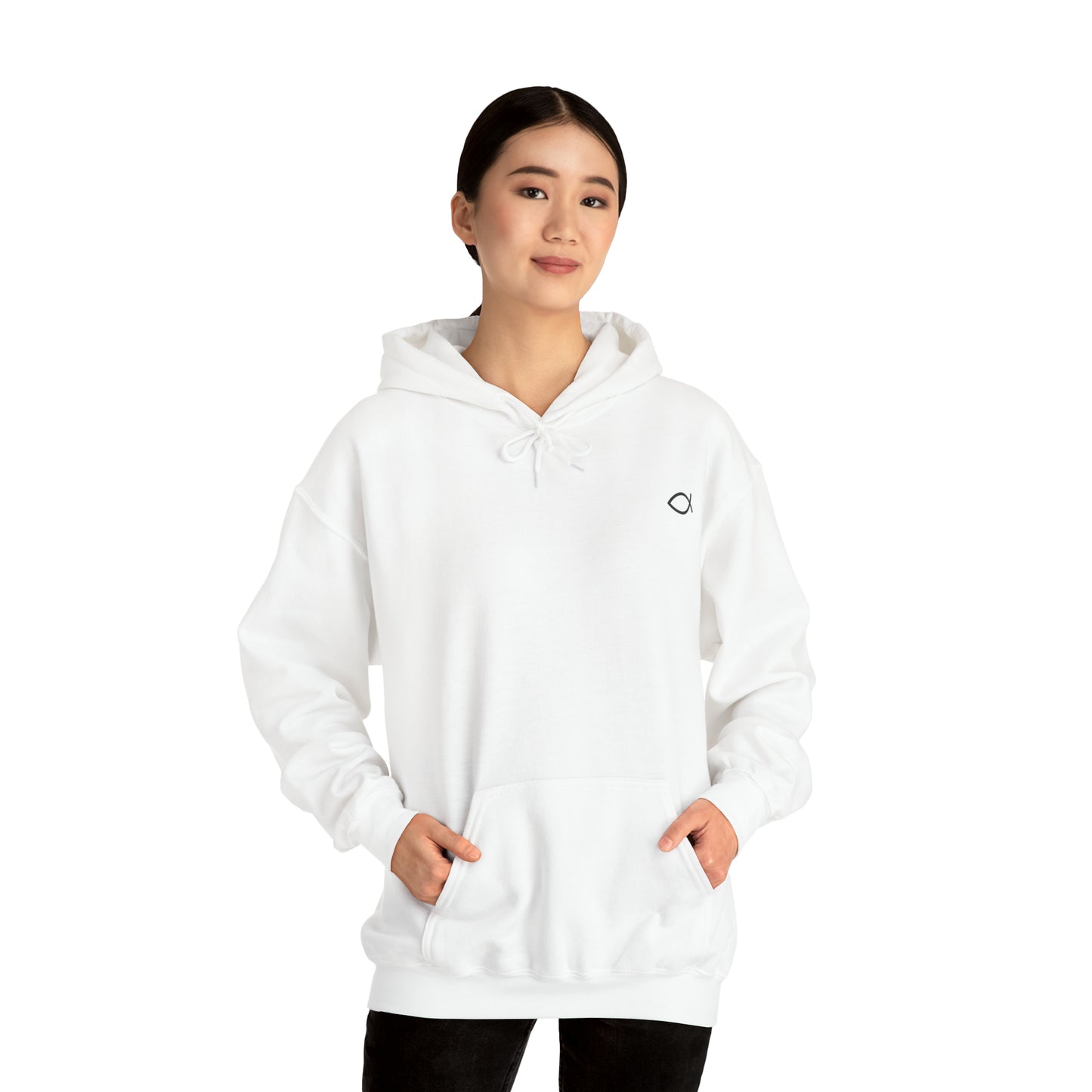 Fish Minimalist™ Hooded Sweatshirt