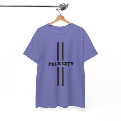 Polk City Unisex Heavy Cotton Tee - Casual Comfort for Every Occasion