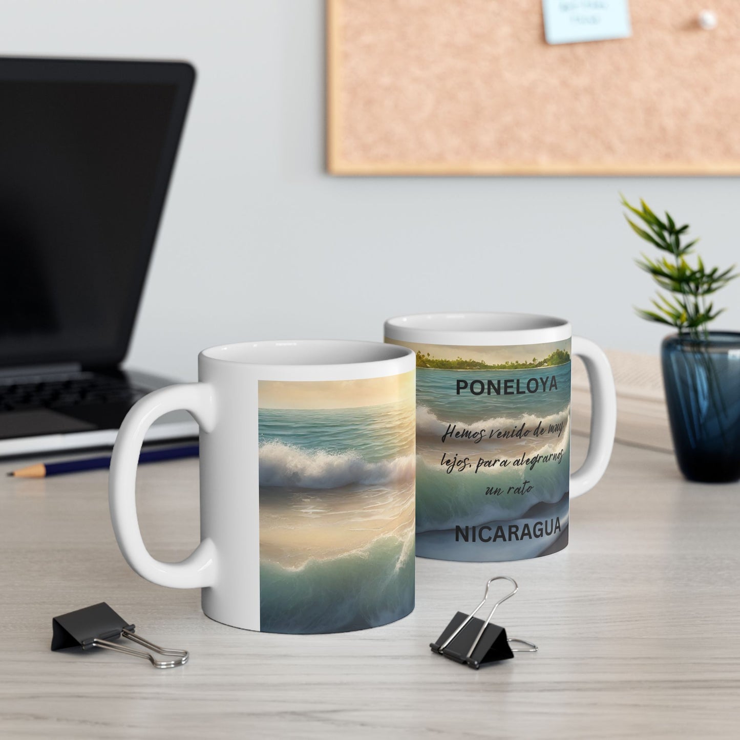 Playa Poneloya Nicaragua Mug Poneloya Beach Mug