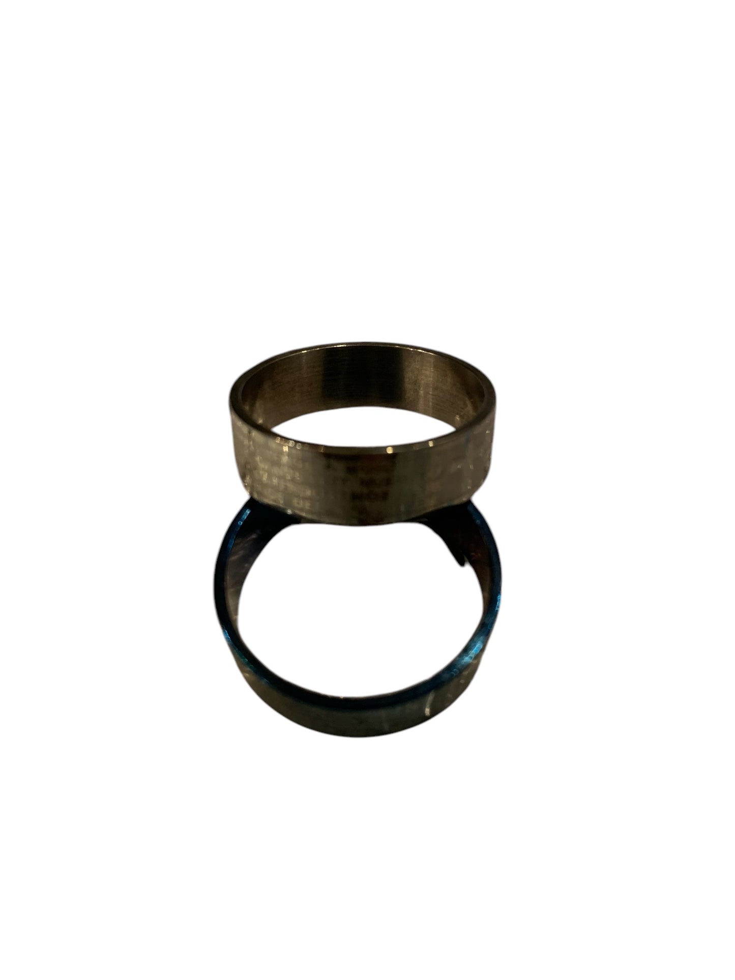 Our Father Nuestro Padre Stainless Steel Ring