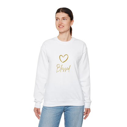 Blessed Heart Crewneck Sweatshirt