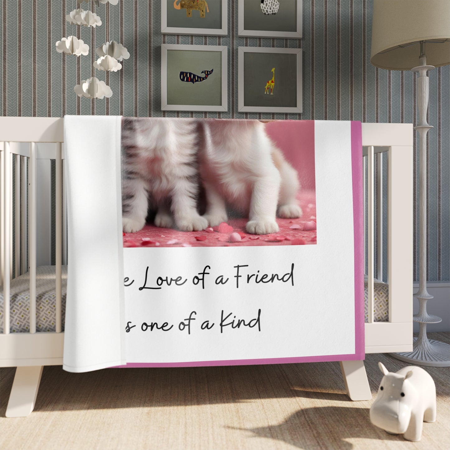 The Love of a Friend Throw Blanket