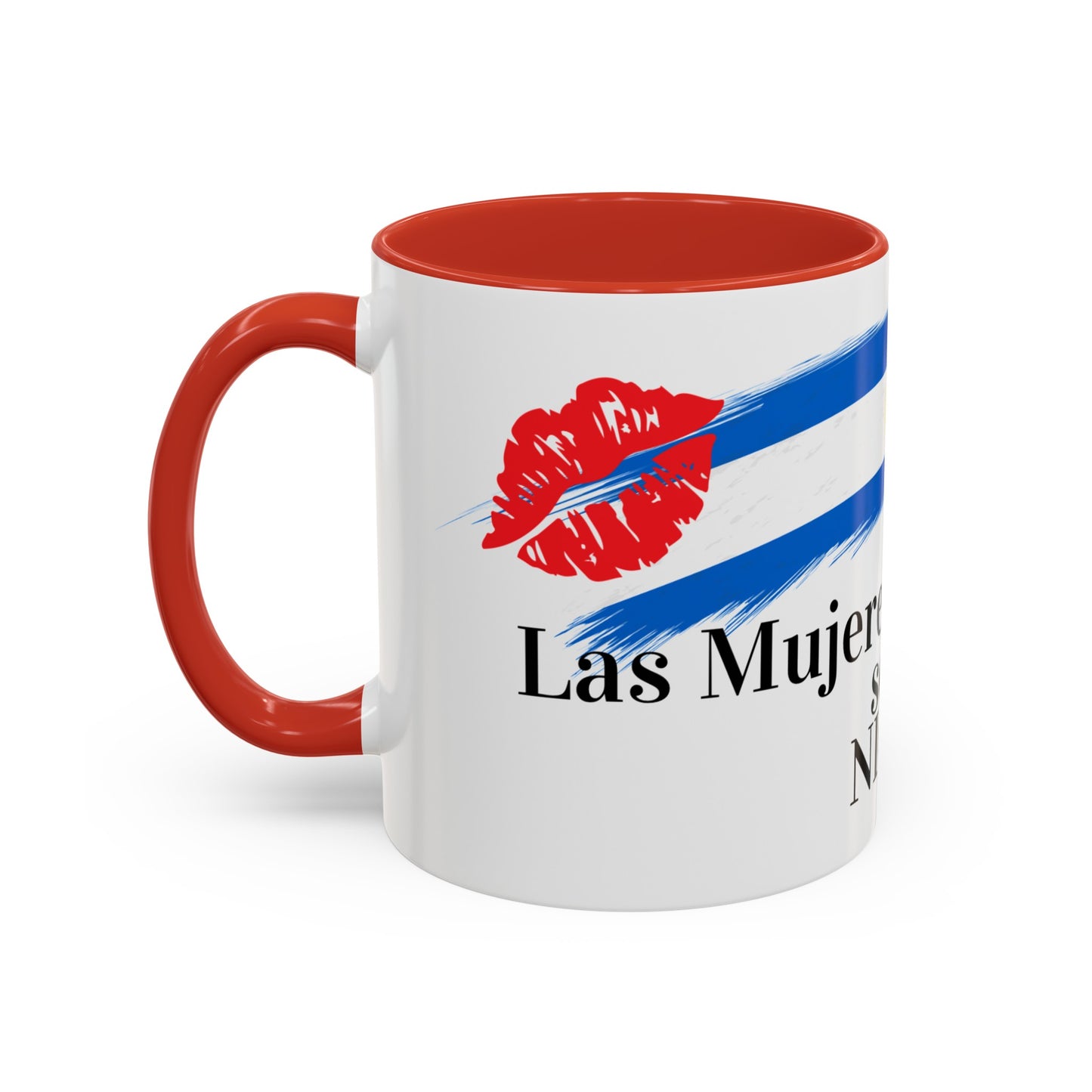 Las Mujeres Más Bellas son NICAS Accent Coffee Mug, 11oz