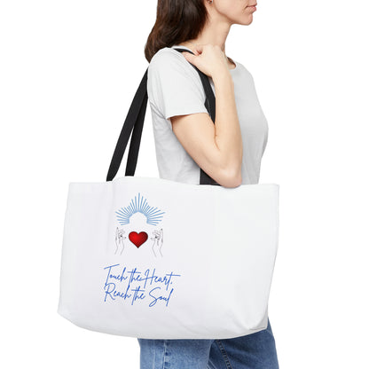 Touch the Heart Reach the Soul Weekender Tote Bag