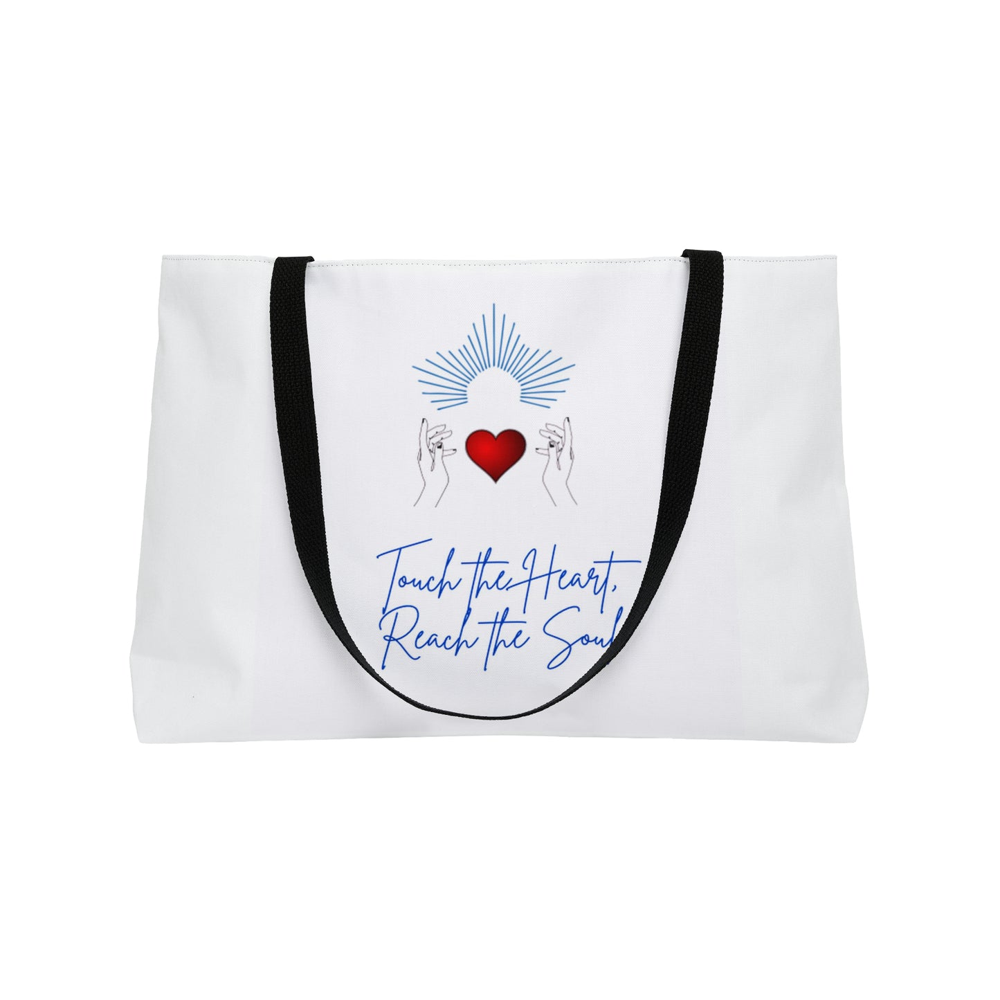 Touch the Heart Reach the Soul Weekender Tote Bag