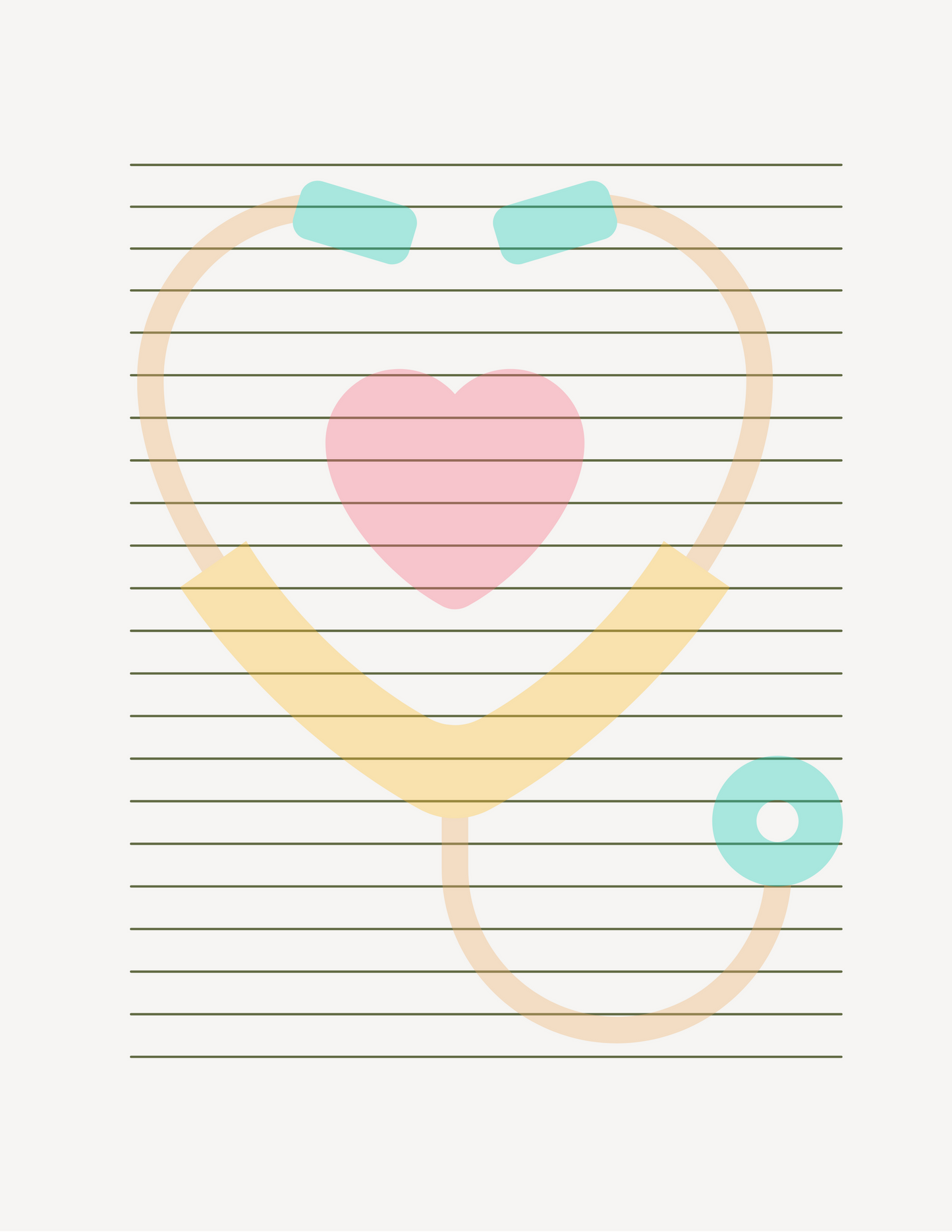 Touch the Heart Nurse Notebook