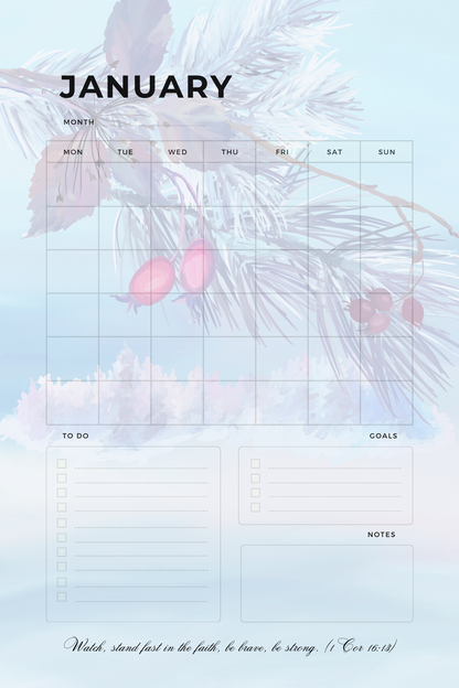 Touch the Heart: Nurse Weekly Planner