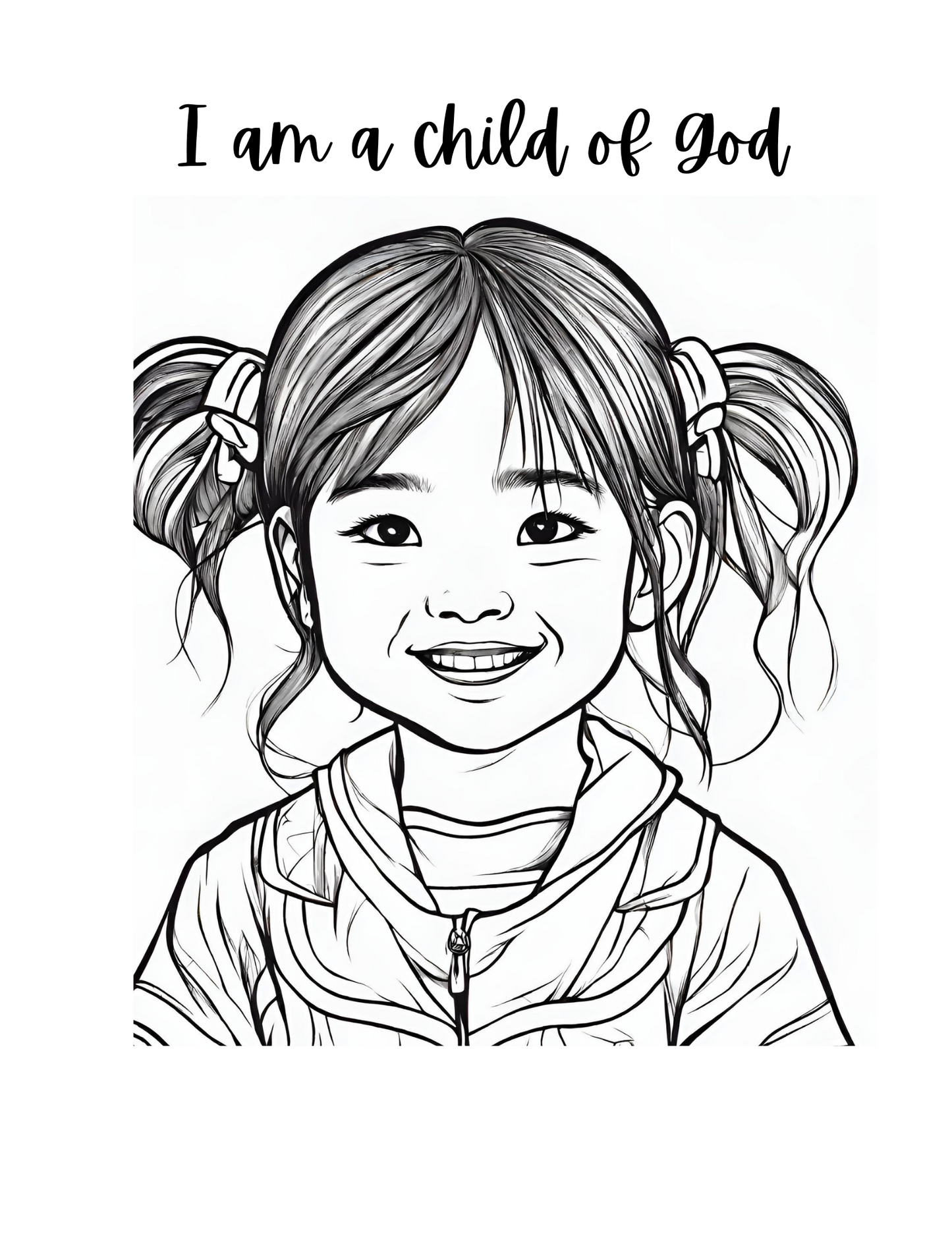 I Am His Beloved Daughter: Daily Affirmation Coloring Book for Girls