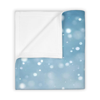 Winter Snow Storm Throw Blanket