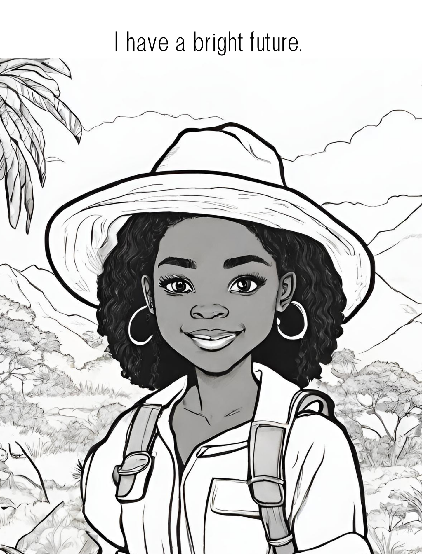 Safari Coloring & Activity Book: Biblical Affirmations for Children