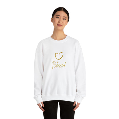 Blessed Heart Crewneck Sweatshirt