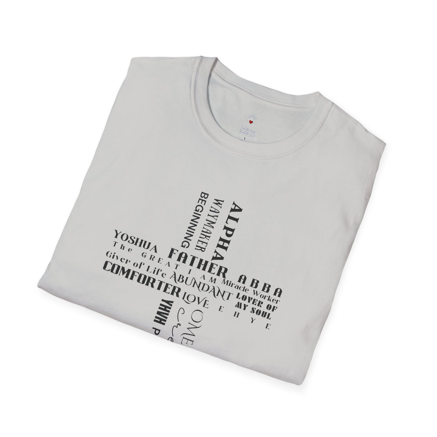 Names of God Cross T-Shirt