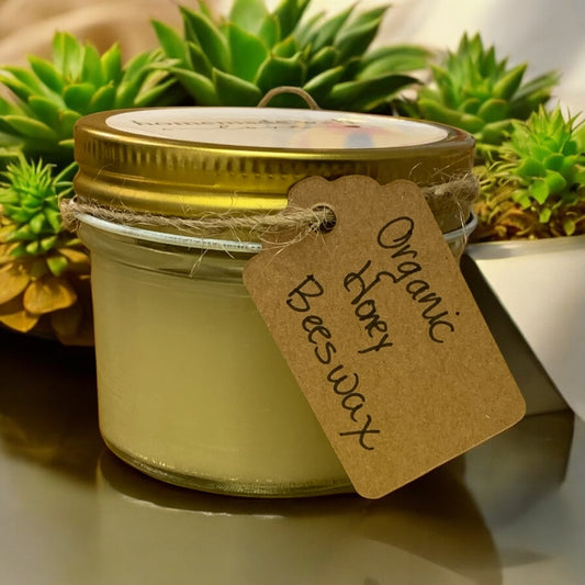 Organic Honey Beeswax Natural Scent Handmade Natural Candle