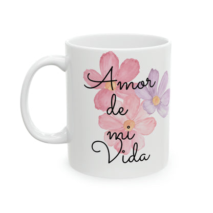 Amor de mi Vida (Love of my Life) Ceramic Mug 11oz