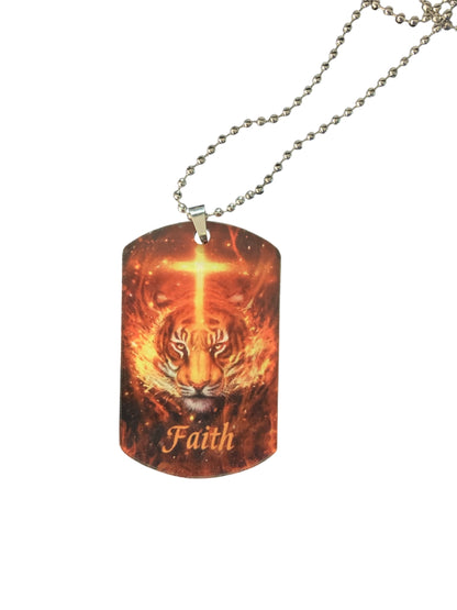 If God is for Me Acrylic Necklace