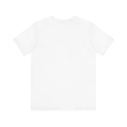 Love Red Hearts and Cross Unisex Jersey Short Sleeve Tee