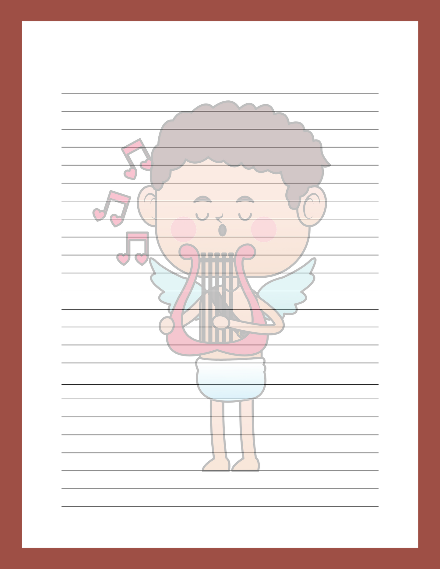 Baby Cupid Notebook