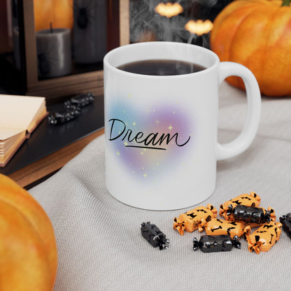 Dream Ceramic Mug, 11oz