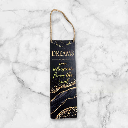 Dreams, Love, Faith Wood Wall Decor