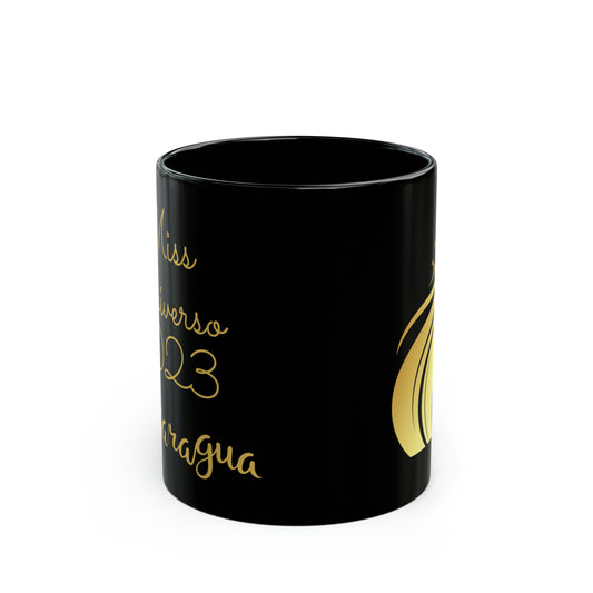 Miss Universo 2023 Nicaragua 11oz Black Mug