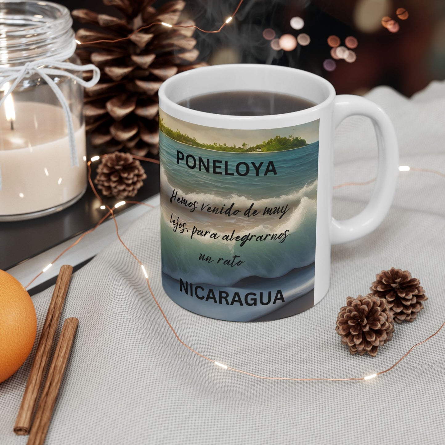 Playa Poneloya Nicaragua Mug Poneloya Beach Mug