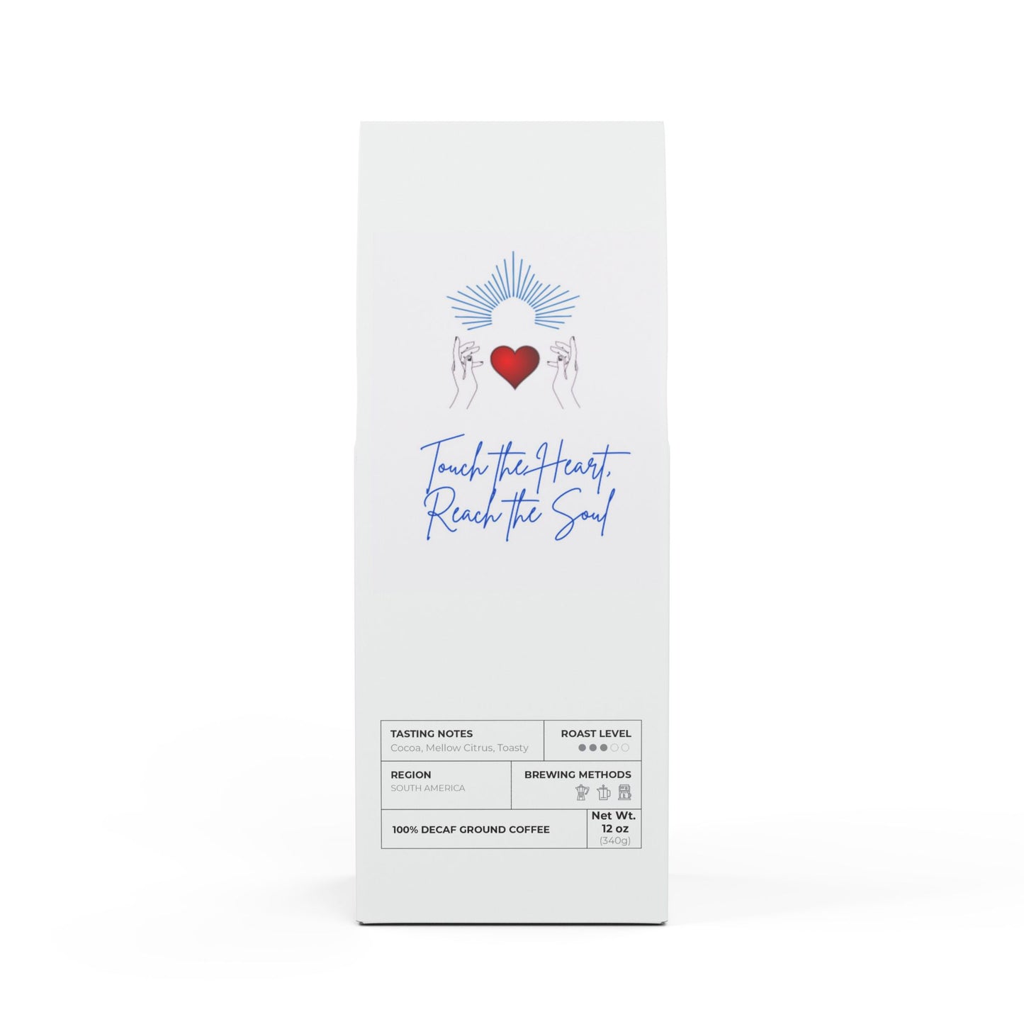 Touch the Heart Trapper Peak Decaf Coffee Blend (Medium Roast)