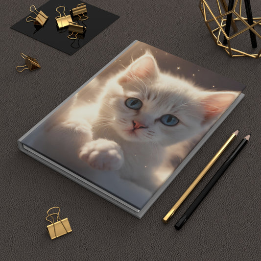 Heavenly Cat Hardcover Journal Matte