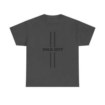 Polk City Unisex Heavy Cotton Tee - Casual Comfort for Every Occasion