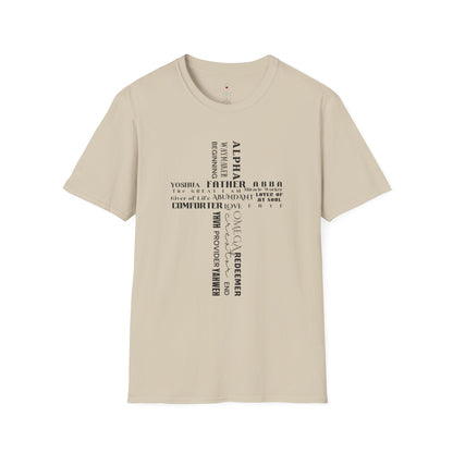 Names of God Cross T-Shirt