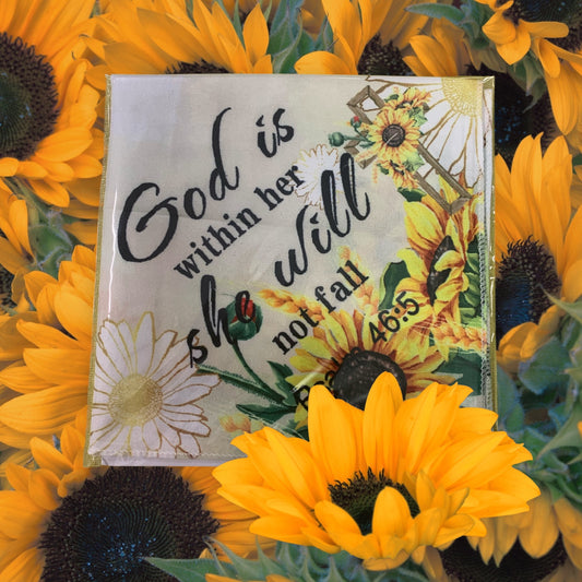 Handkerchief Inspirational Message