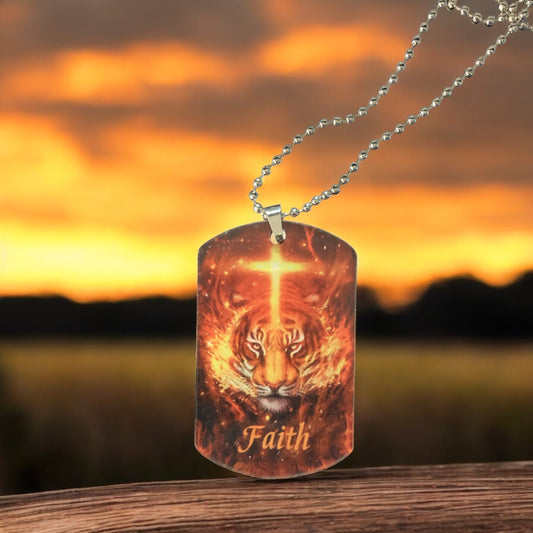 If God is for Me Acrylic Necklace