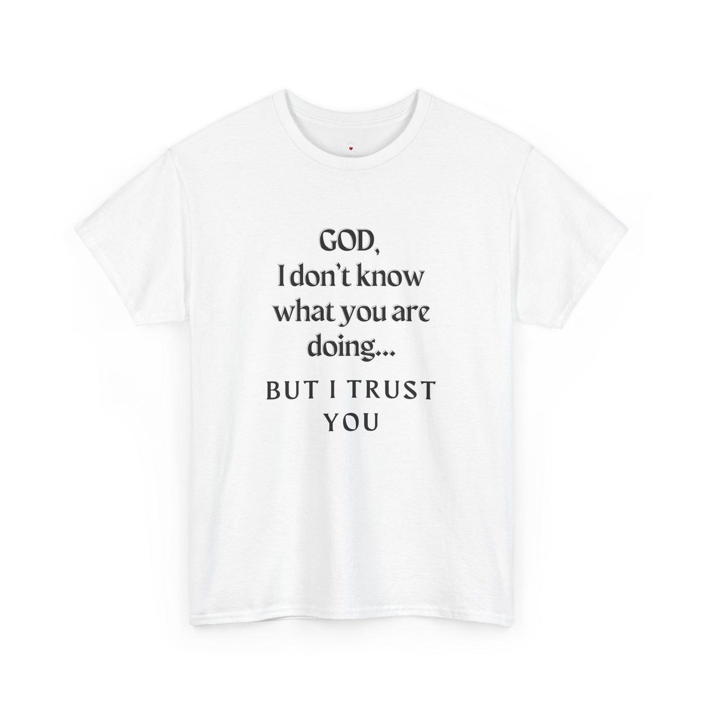 Religious Graphic T-Shirt - God I Don’t Know What You are Doing