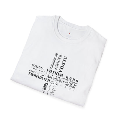 Names of God Cross T-Shirt