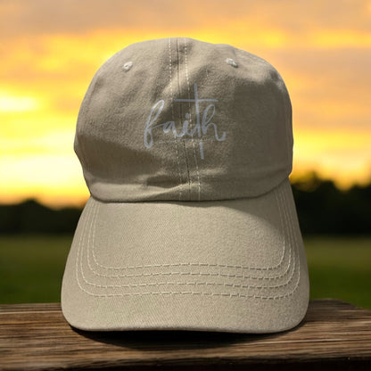 Faith Cross Baseball Cap