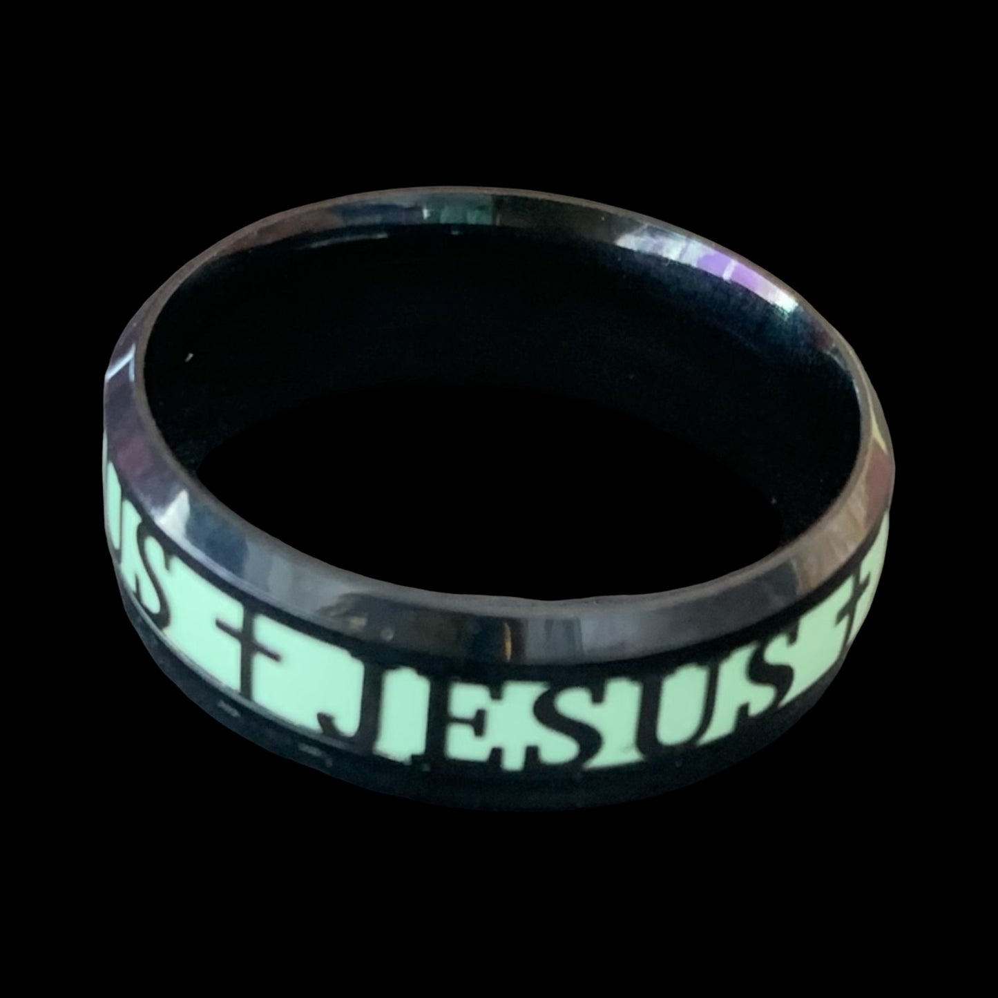 Glow in the Dark Jesus Ring