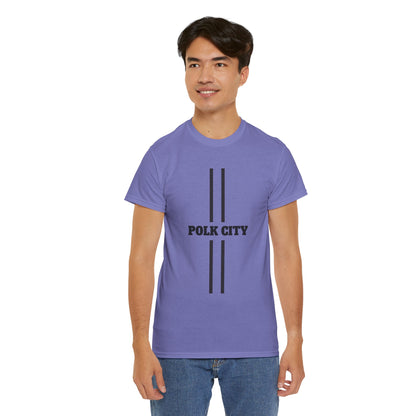 Polk City Unisex Heavy Cotton Tee - Casual Comfort for Every Occasion