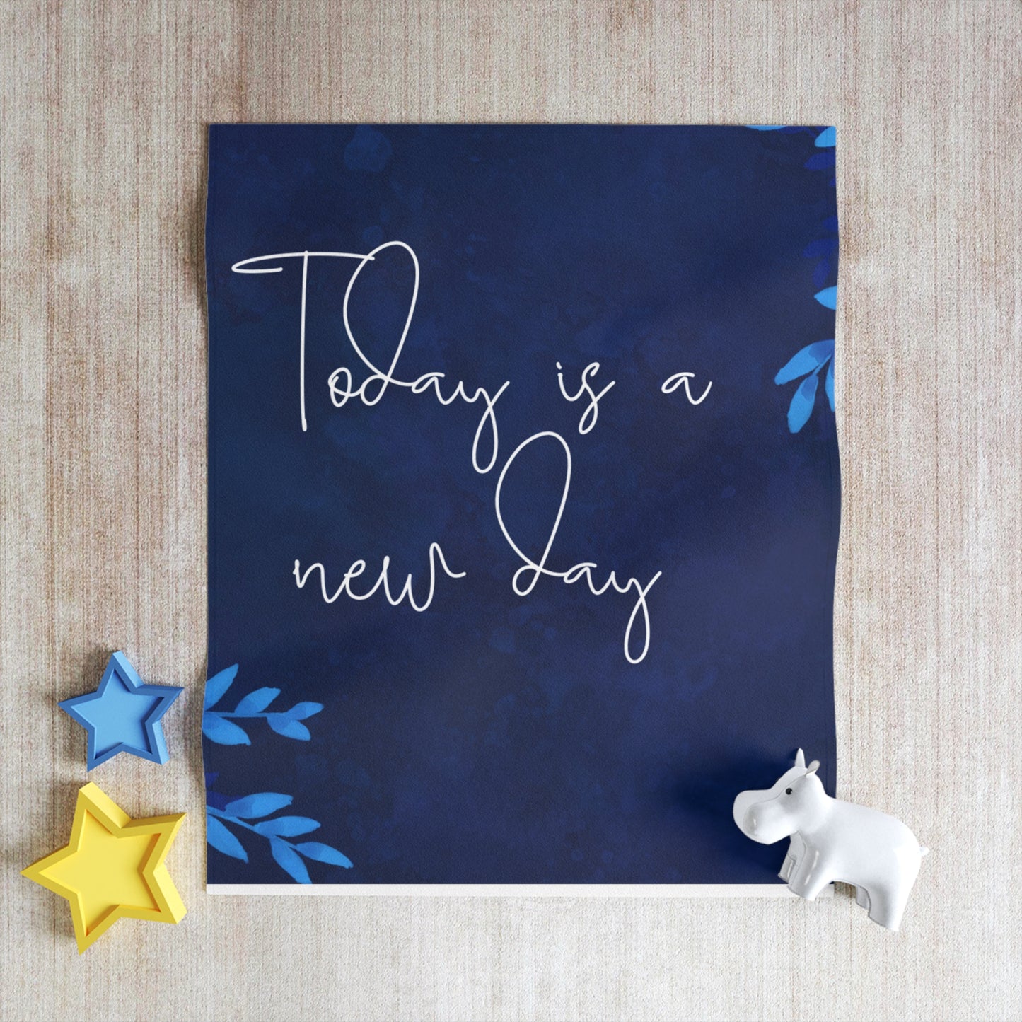 Today is a New Day Throw Blanket