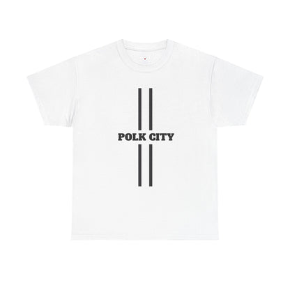 Polk City Unisex Heavy Cotton Tee - Casual Comfort for Every Occasion