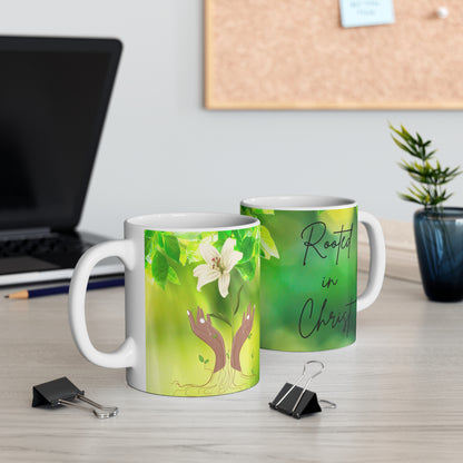 Rooted in Christ Mug