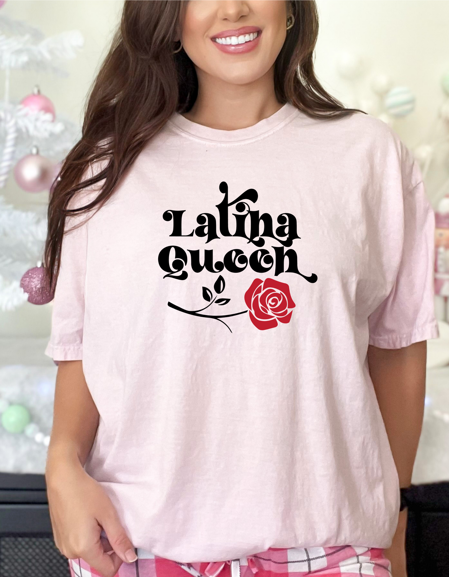 Latina Queen T-Shirt- Latin Queen Comfort Colors Tshirt