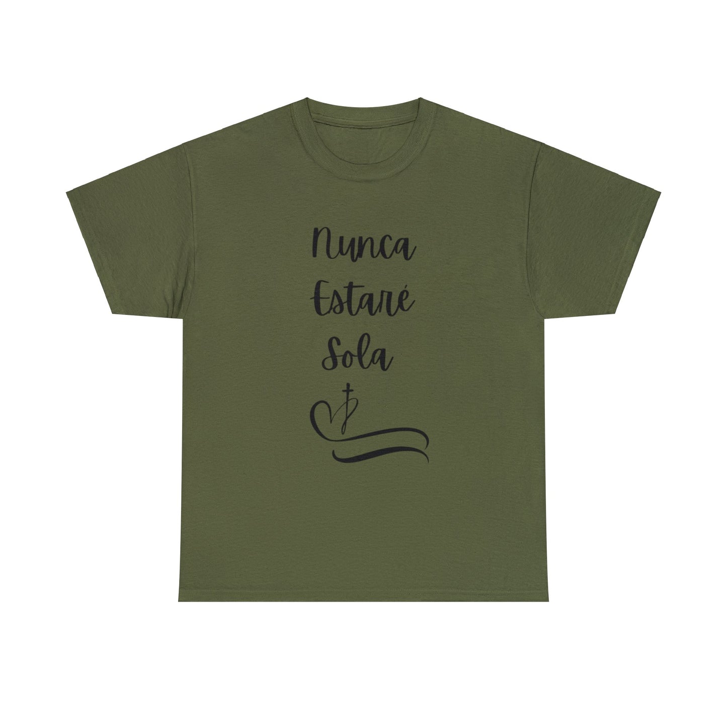 Nunca Estaré Sola T-shirt (I Will Never Be Alone) T-shirt in Spanish