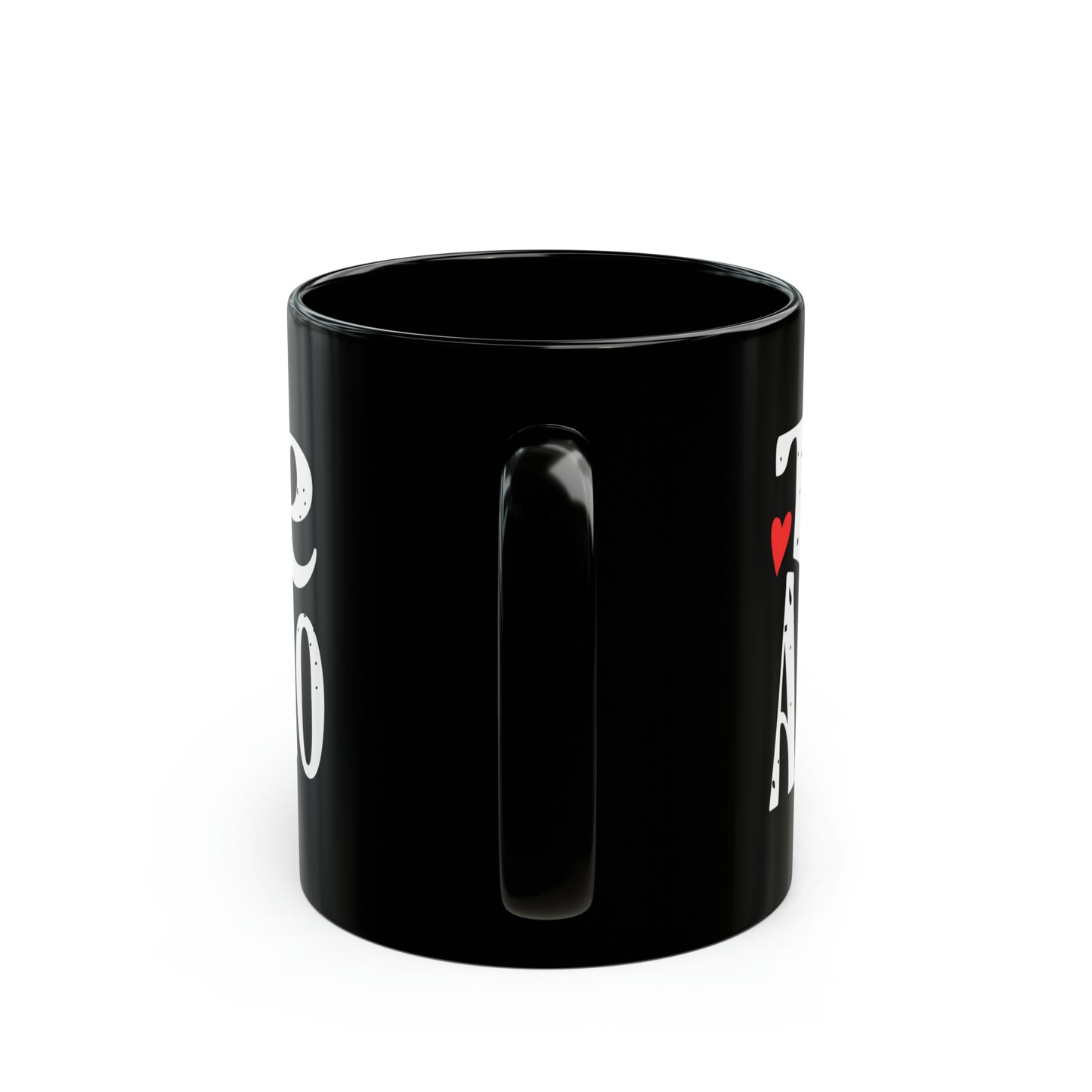 Te Amo (I Love You) 11oz Black Mug