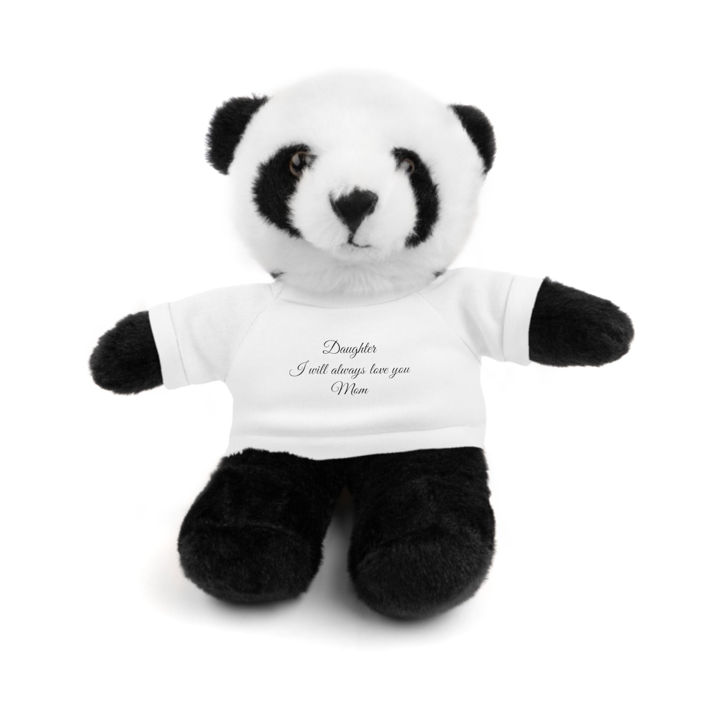 Daughter I will Always Love You Mom Stuffed Animals with Tee