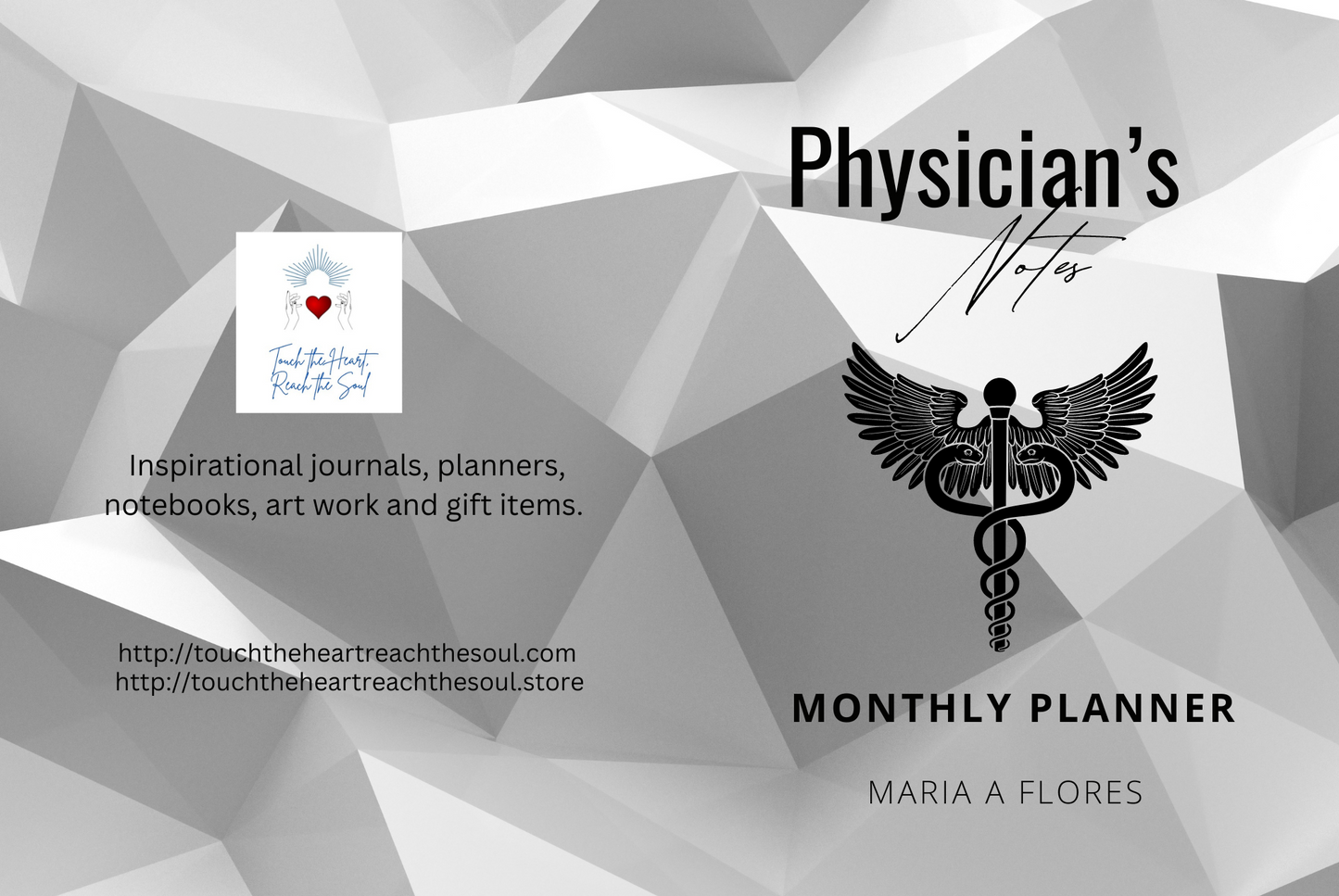 Physician’s Notes Monthly Planner